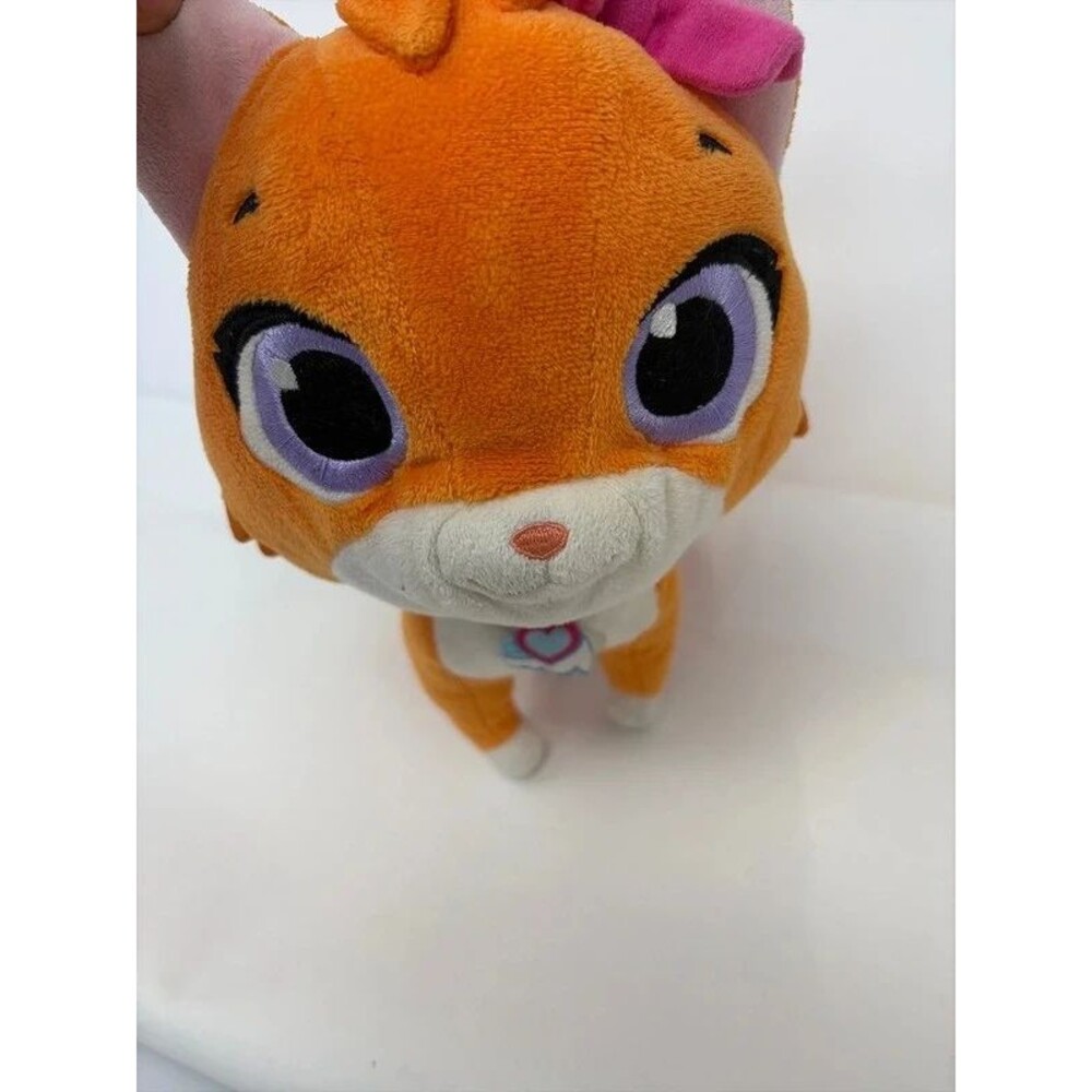 Disney Junior TOTS Cuddle Plush Mia the Kitten Cat Plush Stuffed Animal read